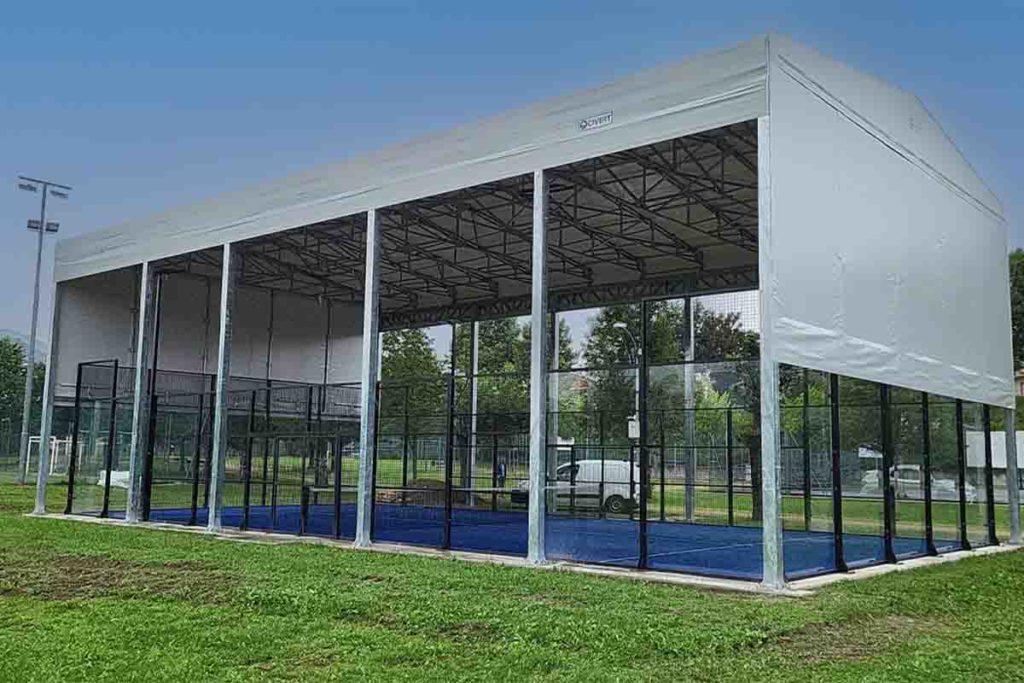 Coperture per campi da padel