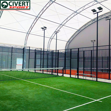 Coperture ad arco per campi da padel (paddle)