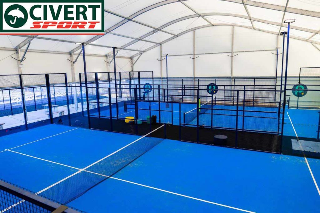 Coperture per campi da padel singoli o multipli