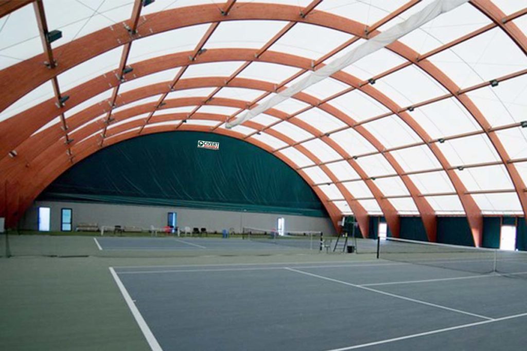 Coperture e tensostrutture per campi da tennis